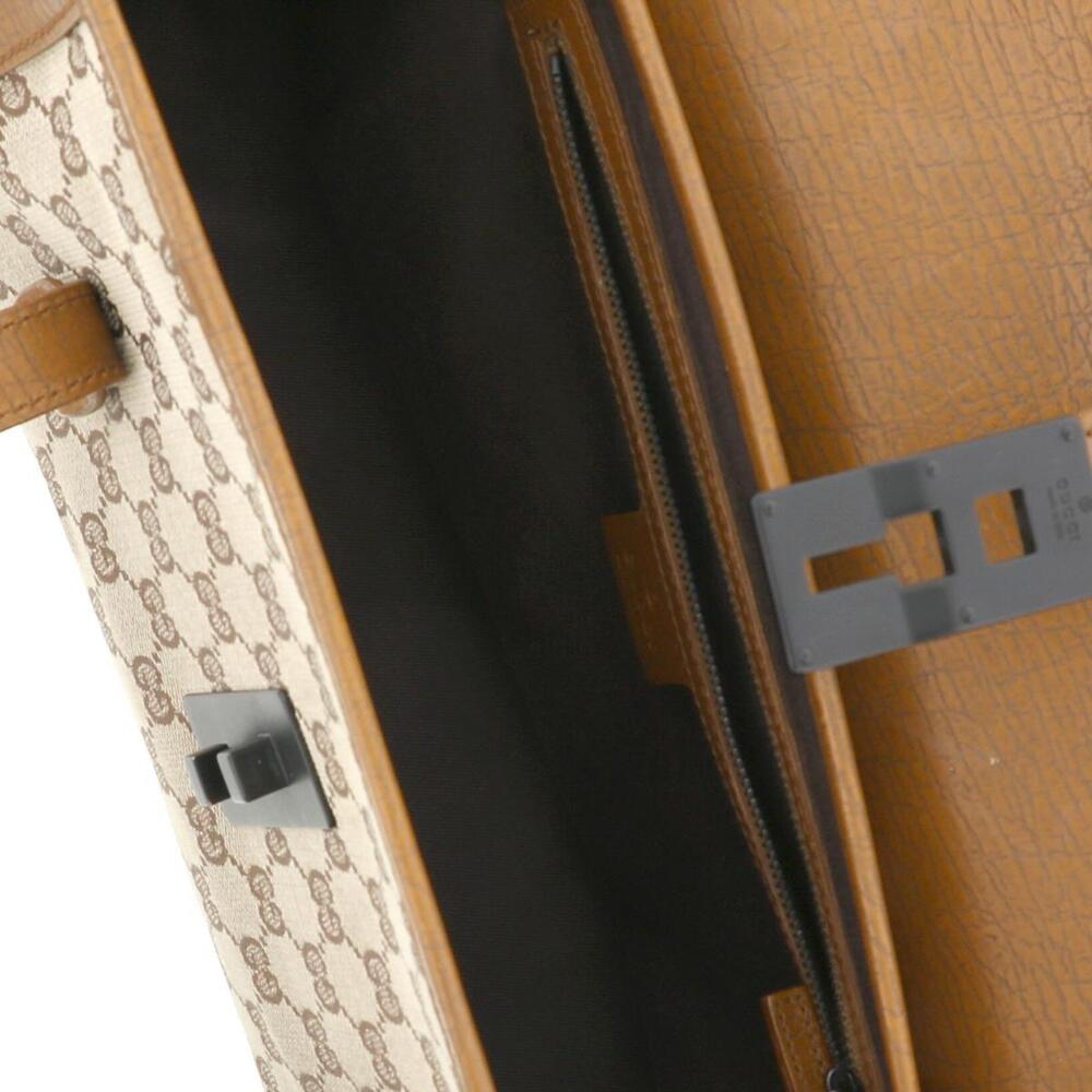 GUCCI Bamboo Handbag Beige Bag - Picture 6 of 6